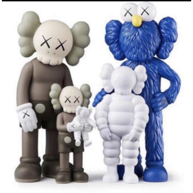 フィギュアKAWS FAMILY BROWN/BLUE/WHITE