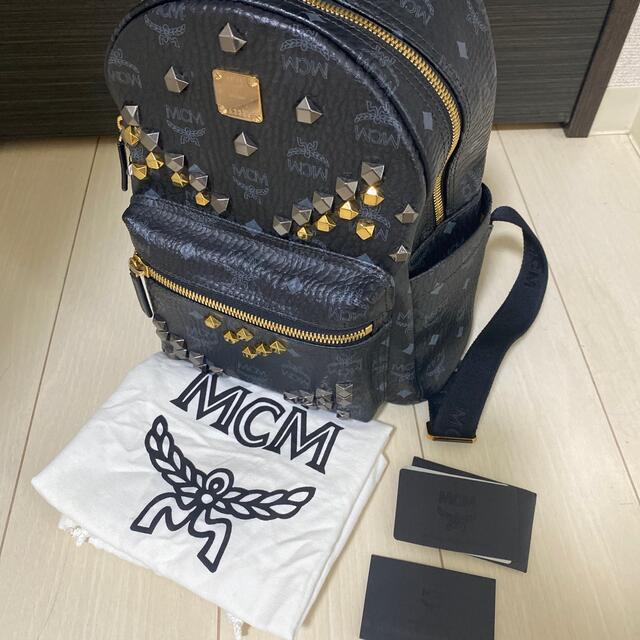 限定半額セール MCMリュック 黒 Sサイズ リュック/バックパック