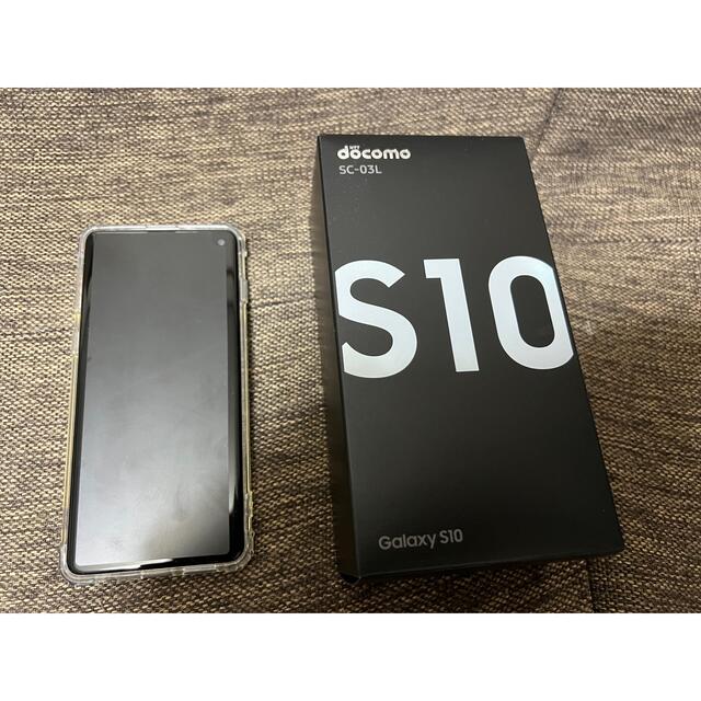 docomo GALAXY S10 ホワイト SC-03L