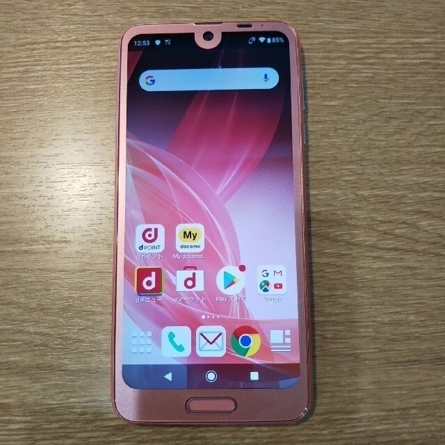 AQUOS(アクオス)のdocomo AQUOS R2 SH-03K SIMロック解除済 スマホ/家電/カメラのスマートフォン/携帯電話(スマートフォン本体)の商品写真