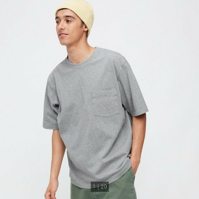 UNIQLO(ユニクロ)のユニクロ　オーバーサイズTシャツ　二枚セット レディースのトップス(Tシャツ(半袖/袖なし))の商品写真