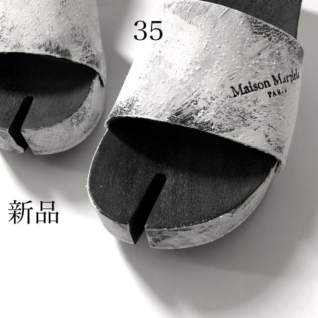 Maison Martin Margiela(マルタンマルジェラ)の新品/35 メゾン マルジェラ TABI 足袋 タビ サンダル ペイント ペンキ レディースの靴/シューズ(サンダル)の商品写真