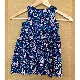 エイチアンドエム(H&M)のH&M 花柄ワンピース　86cm(ワンピース)