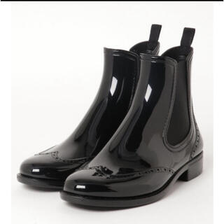 ドゥーズィエムクラス(DEUXIEME CLASSE)の【美品】Traditional Weatherwearウイングチップレインブーツ(レインブーツ/長靴)