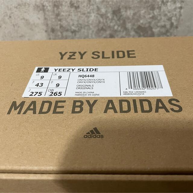 adidas(アディダス)のadidas YEEZY SLIDE ONYX 27.5 メンズの靴/シューズ(サンダル)の商品写真