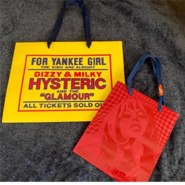 HYSTERIC GLAMOUR - HISTERIC GLAMOUR 紙袋2点セット 美品の通販 by