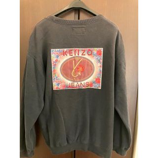 ケンゾー(KENZO)のKENZO jeans(葛飾北斎タグ)トレーナー 【バックプリント有】(スウェット)