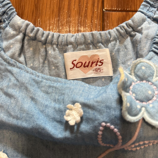 Souris(スーリー)のスーリー ワンピース キッズ/ベビー/マタニティのキッズ服女の子用(90cm~)(ワンピース)の商品写真