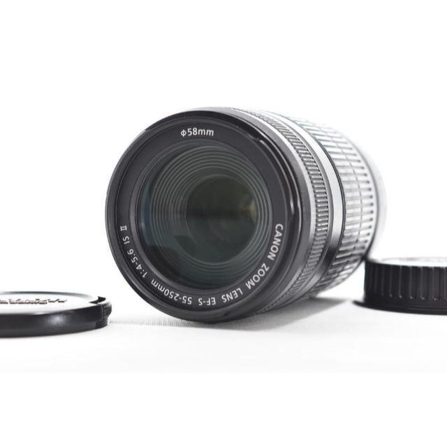 Canon 望遠レンズ EF-S 55-250mm IS Ⅱ交換レンズ 入荷中 3960円引き