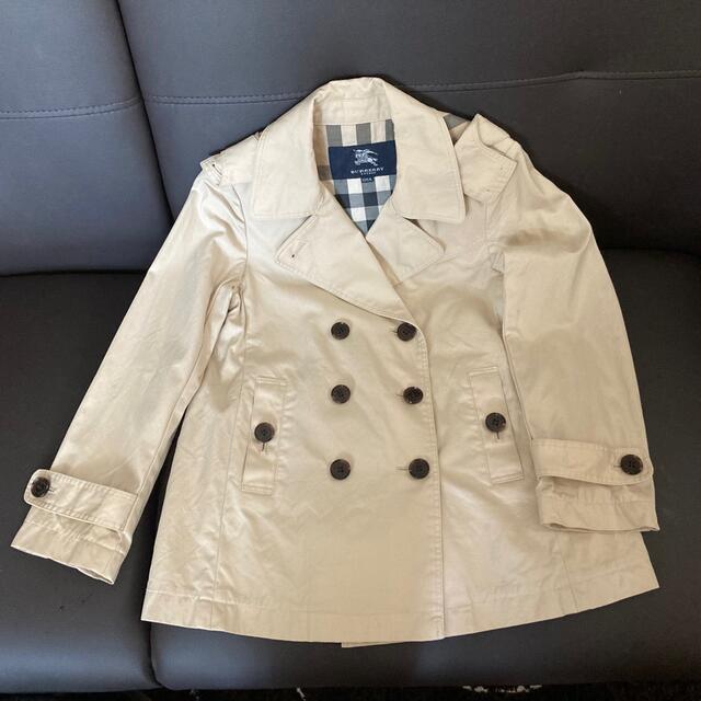 BURBERRY(バーバリー)の美品　バーバリー　トレンチコート　120 キッズ/ベビー/マタニティのキッズ服男の子用(90cm~)(ジャケット/上着)の商品写真