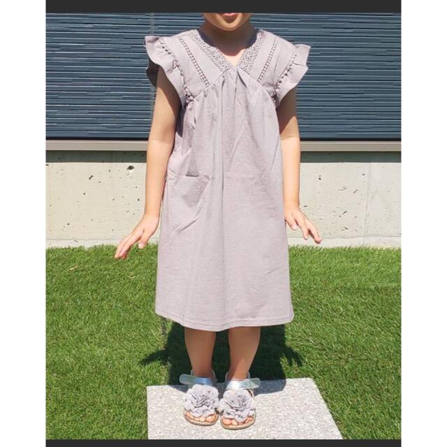 新品タグ付き　WILL MERY ワンピース　サイズ100 キッズ/ベビー/マタニティのキッズ服女の子用(90cm~)(ワンピース)の商品写真