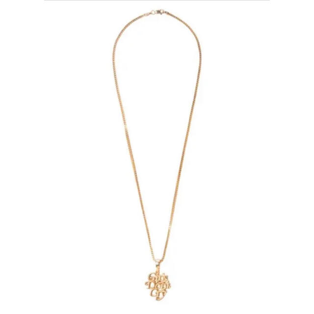 HUMAN MADE(ヒューマンメイド)のGirls Don't Cry 14k Gold Chain ネックレス 中古 メンズのアクセサリー(ネックレス)の商品写真