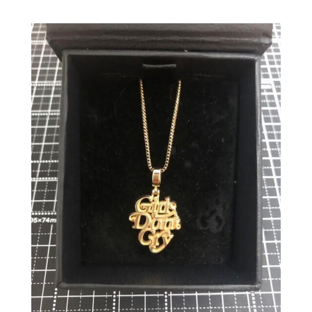 HUMAN MADE(ヒューマンメイド)のGirls Don't Cry 14k Gold Chain ネックレス 中古 メンズのアクセサリー(ネックレス)の商品写真