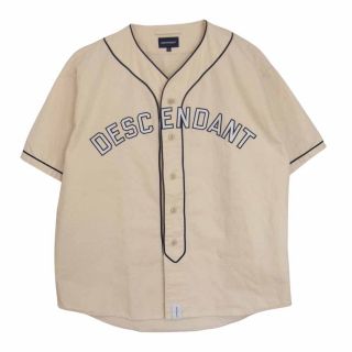 ディセンダント(DESCENDANT)のDESCENDANT ディセンダント 20SS 半袖 ベースボールシャツ【中古】(シャツ)