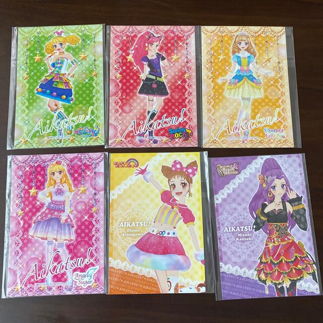 アイカツ ポストカード 6枚 セット 初期 オフィシャルグッズ | フリマアプリ ラクマ