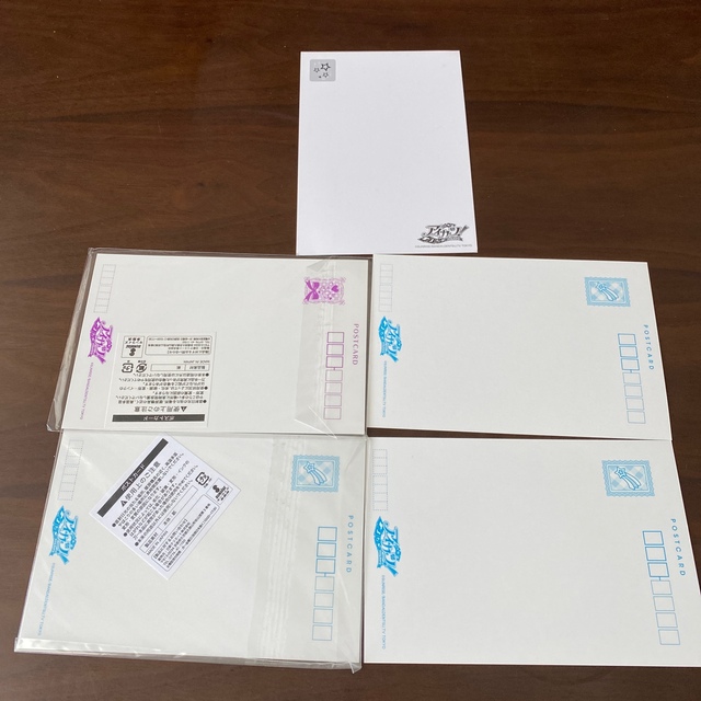 アイカツ 初期 ポストカード オフィシャルグッズ 5枚 セット