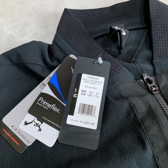 Oakley - OAKLEY【M】オークリー 春夏 SKULL WIND JACKET(黒)の通販 ...