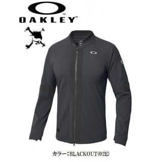 オークリー(Oakley)のOAKLEY【M】オークリー 春夏 SKULL WIND JACKET（黒）(ウエア)