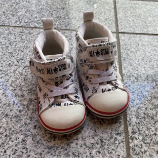 コンバース(CONVERSE)のコンバース BABY ALLSTAR  ホワイト 13.5(スニーカー)