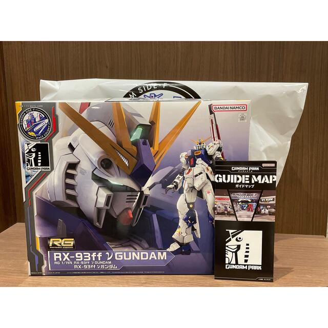 ららぽーと福岡　SIDE-F RG RX-93ff ν GUNDAM　ガンダム