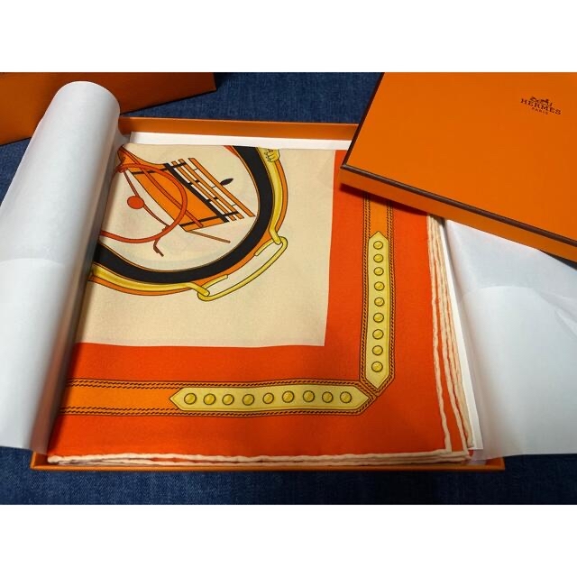 Hermes - 最終価格【新品未使用】自由への車輪 カレウォッシュ カレ90