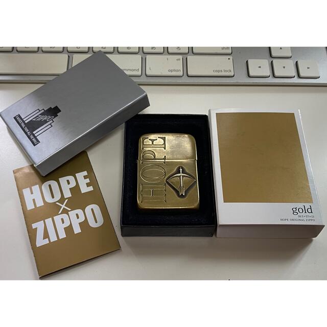 Zippo/ライター/HOPE/限定/ビンテージ/非売品/1941/レプリカ/金 5