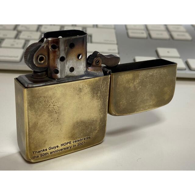 ZIPPO(ジッポー)のZippo/ライター/HOPE/限定/ビンテージ/非売品/1941/レプリカ/金 メンズのファッション小物(タバコグッズ)の商品写真