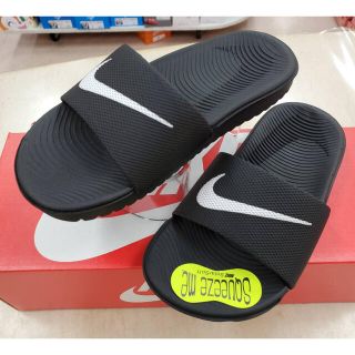 ナイキ(NIKE)のNIKEナイキ カワスライドGSPS 25.0cm ジュニア シャワーサンダル(サンダル)