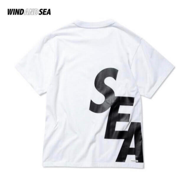 WIND AND SEA x FCRB BIG LOGO TEE 黒L-