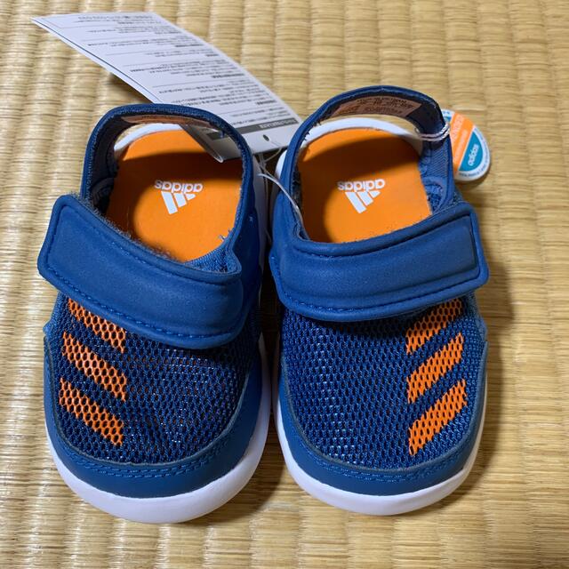 adidas(アディダス)のアディダス　サンダル　12cm 男の子　キッズ　子供　adidas 新品未使用 キッズ/ベビー/マタニティのベビー靴/シューズ(~14cm)(サンダル)の商品写真