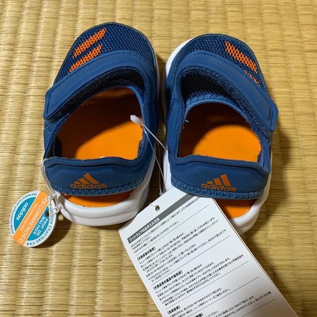 adidas(アディダス)のアディダス　サンダル　12cm 男の子　キッズ　子供　adidas 新品未使用 キッズ/ベビー/マタニティのベビー靴/シューズ(~14cm)(サンダル)の商品写真