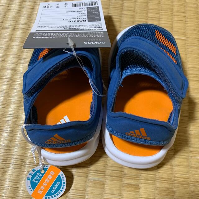 adidas(アディダス)のアディダス　サンダル　12cm 男の子　キッズ　子供　adidas 新品未使用 キッズ/ベビー/マタニティのベビー靴/シューズ(~14cm)(サンダル)の商品写真