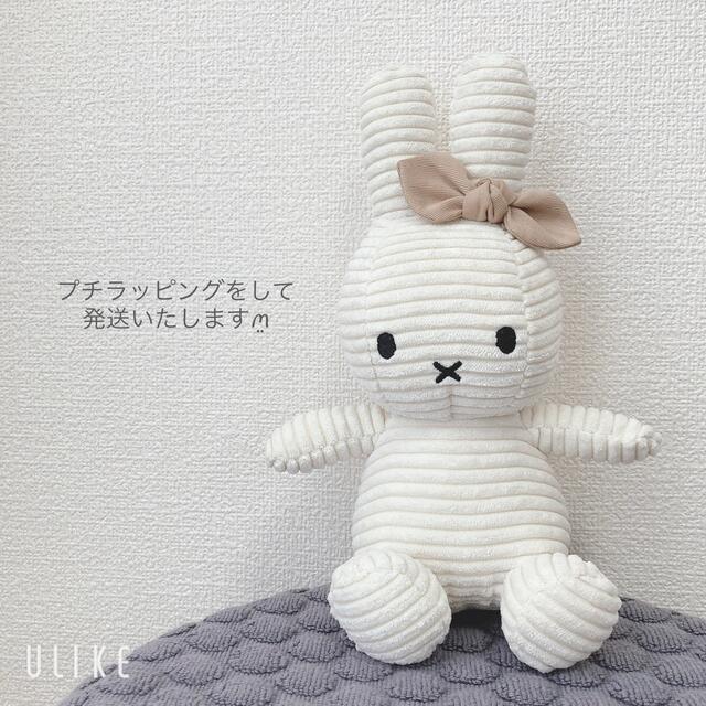 CHECK&STRIPE ドットミニヨン  ピンクラベンダー