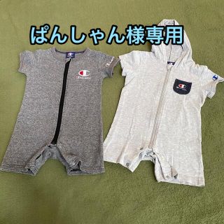 チャンピオン(Champion)のチャンピオン　ロンパース　90サイズ　２着セット(ロンパース)