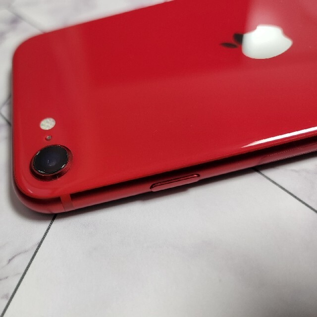 iPhone SE2 128GB 第二世代 おまけ付き SIMフリー 赤 レッドの通販 by
