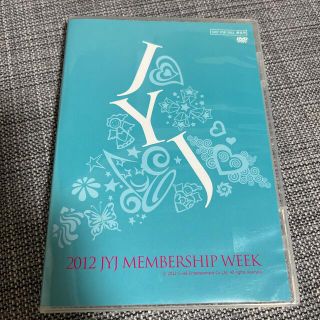 2012 JYJ MEMBERSHIP WEEK(K-POP/アジア)