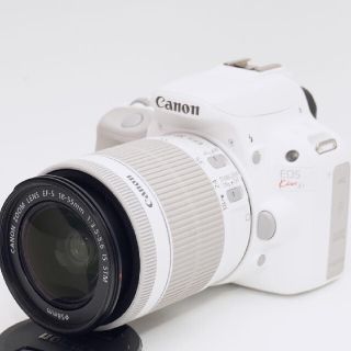 キヤノン(Canon)の大人気♪【美品】Canon EOS Kiss X7 ホワイト レンズキット(デジタル一眼)