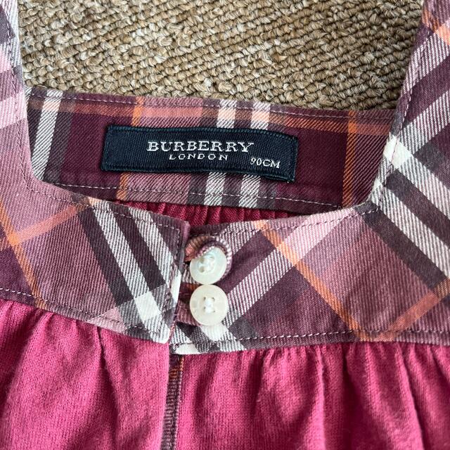 BURBERRY(バーバリー)のバーバリー  チュニック　女の子 キッズ/ベビー/マタニティのキッズ服女の子用(90cm~)(ワンピース)の商品写真