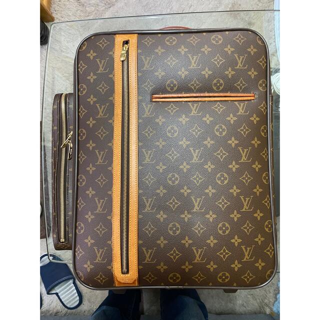 SALE 5%OFF】ルイ・ヴィトン LOUIS VUITTON トロリー50 ボスフォール キャリーバッグ キャリーケース スーツケース PVC  レザー ブラウン M23259 スーツケース・キャリーバッグ