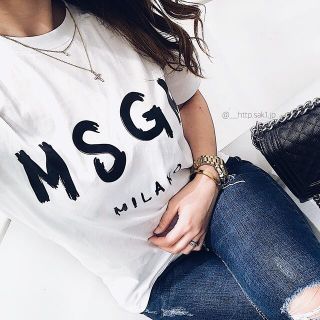 エムエスジイエム(MSGM)のMSGM Tシャツ(Tシャツ(半袖/袖なし))