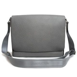 ヴィトン(LOUIS VUITTON) タイガ ショルダーバッグ(メンズ)(グレー ...