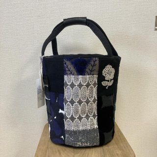 ミナペルホネン(mina perhonen)のミナペルホネン ピースバッグ バケツバッグ piece bucket bag (ハンドバッグ)