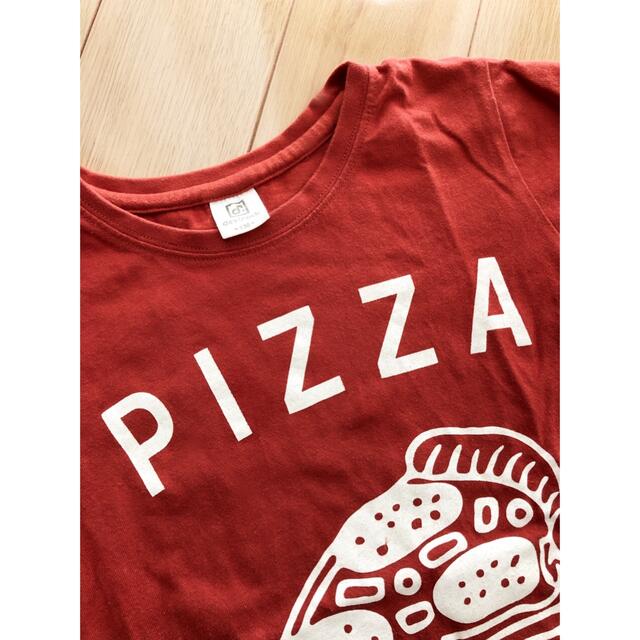 DEVILOCK(デビロック)のデビロック　ピザTシャツチュニック　pizza  キッズ/ベビー/マタニティのキッズ服女の子用(90cm~)(Tシャツ/カットソー)の商品写真