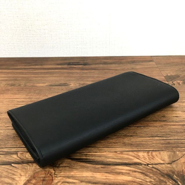 未使用品 dunhill 長財布 ブラック レザー 箱付き 296