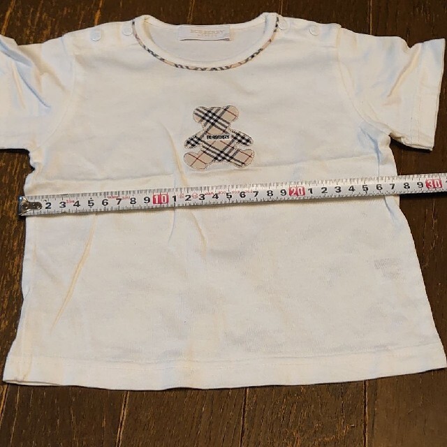BURBERRY - 〈バーバリー〉ベビーTシャツくま柄 80サイズの通販 BURBERRY - 〈バーバリー〉ベビーTシャツくま柄 80サイズの通販