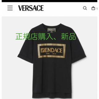 フェンディ(FENDI)のフェンダーチェTシャツレディースS(Tシャツ(半袖/袖なし))