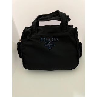 プラダ(PRADA)のプラダ　ハンドバッグ　ビーズ　レア(ハンドバッグ)