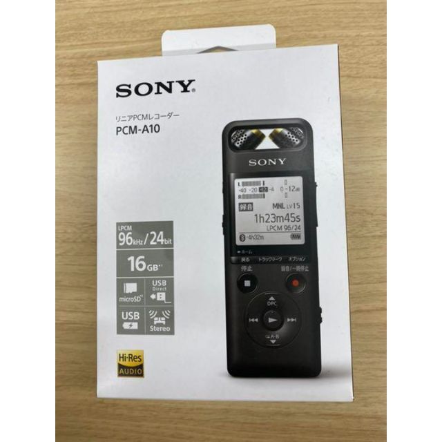 SONY(ソニー)のSONY PCM-A10 + サンディスク大容量SDXC 256GB搭載 スマホ/家電/カメラのオーディオ機器(その他)の商品写真