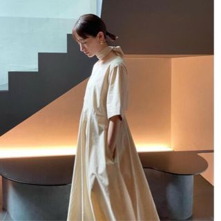 クラネ(CLANE)の新品未使用　CLANE WIDE BELT MAXI ONE PIECE(ロングワンピース/マキシワンピース)