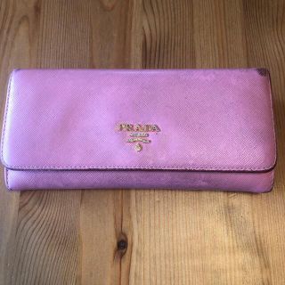 プラダ(PRADA)のPRADA プラダ サフィアーノ 長財布(財布)